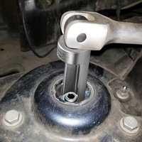 Jeu de 9 clés à douille pour sondes lambda O2, clé déportée 10-22 mm, outil de démontage pour réparation de moteur automobile, fournitures d'atelier
