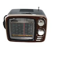 Radio analogique vintage en gros, 8 bandes FM AM SW, haut-parleur portable sans fil avec sangle de transport pour utilisation en extérieur et en voyage