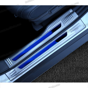 Cubierta protectora de umbral de puerta de coche, tablero protector de umbral de <span class=keywords><strong>maletero</strong></span>, decoración para <span class=keywords><strong>mitsubishi</strong></span> <span class=keywords><strong>outlander</strong></span> 2017, 2018, 2019, 2020, 2021, 2022 - Product Image 5