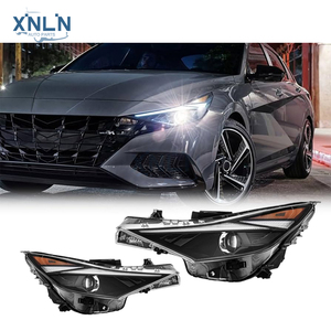 XINLIN AUTO PARTS OEM 92102-AB100 92101-AB100 Phares LED pour Hyundai Elantra 2021 Version US Certifiés SAE DOT - Product Image 1
