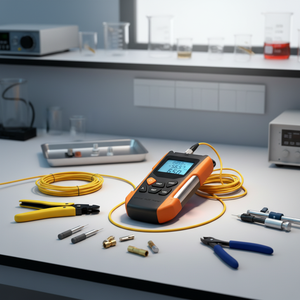 FTTH OEM/ODM Multimètre à <span class=keywords><strong>fibre</strong></span> tout-en-un G9-D0500 OPM+VFL Équipement de <span class=keywords><strong>fibre</strong></span> <span class=keywords><strong>optique</strong></span> Sonde InGaAs Gamme de longueurs d'onde 850-1700 nm - Product Image 1