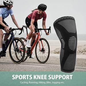 Genouillères de soutien élastiques en nylon pour la course, le cyclisme et le basketball – Manchons de compression sportifs - Product Image 5