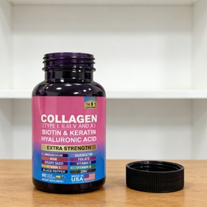 แคปซูลคอลลาเจน ต่อต้านริ้วรอย 64000mcg มัลติคอลลาเจน ไบโอติน เคอราติน 14 in 1 แคปซูลคอลลาเจน วิตามินบำรุงผม ผิว เล็บ - Product Image 2