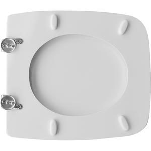 Asiento de Inodoro Moderno Alargado de Liberación Rápida para Inodoros Estándar Cantica, Cierre Suave, Control Remoto, Plástico de Urea para Baño - Product Image 3