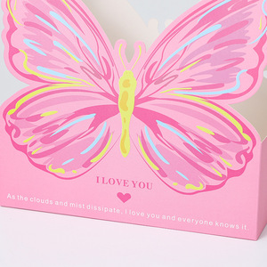 Caja de Regalo con Lazo de Flores para el Día de la Madre, Romántica, Ligera, con Impresión de Color Fijo y Asa, Venta al Por Mayor - Product Image 3