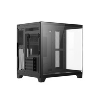 AntarcChill 0.5mm SPCC Fractal PC Case Gaming PC Case With 360mm Water Cooler Pre Installed Full View Mid Tower Computer Case
