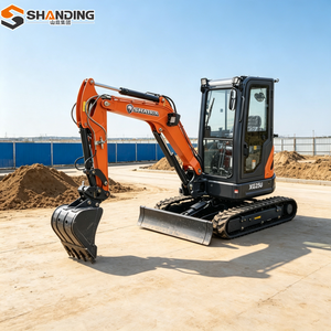 Entrega GRATUITA: Mini Excavadora de 2 Toneladas, 1.8 Toneladas, 3.5 Toneladas, Excavadora Pequeña para Granja, Excavadora de Orugas Pequeña, Nueva Microexcavadora - Product Image 4