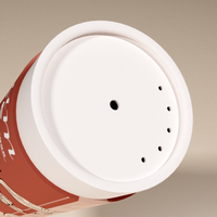 Tubes en carton personnalisés avec logo, faits à la main, recyclables, écologiques, de qualité alimentaire, avec couvercle shaker pour emballage d'épices et d'assaisonnements en gros