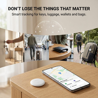 Localizador Inteligente Universal para Objetos de Plástico, Resistente al Agua IP67, Antipérdida, para Llaves, Cartera, Equipaje y Objetos Diarios