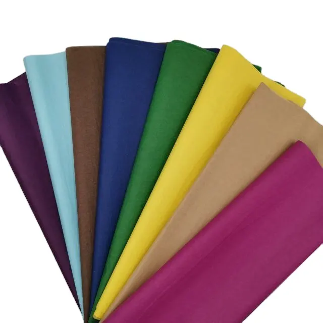 colored tissue wrapping paper recyclable 17gsm tissue paper gift wrapping paper