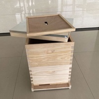 Holz-Bienenstock mit 10 Rähmchen, Langstroth-Bienenstock