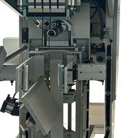 Machine d'emballage automatique pour valves à embout avec éjection fluide des sacs et caractéristiques de sécurité conformes CE pour le flux