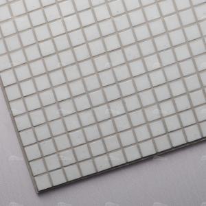 מפעל ישיר מכירה אמבטיה ספא מקלחת כיכר פסיפס <span class=keywords><strong>1</strong></span> אינץ חם להמיס ססגוני זכוכית אריח Mosaico שחייה בריכה לבן אריח - Product Image 4