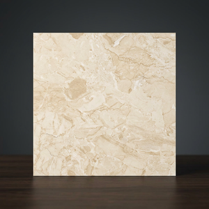 Cosmo Crema Marble Look Polished Porcelain Floor Tiles 600x600mm Beige Glazed Ceramic - Product Image 6