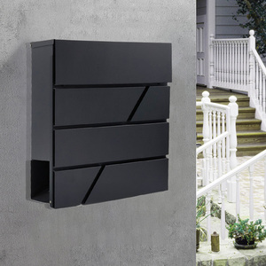 Hiện đại ngoài trời công suất lớn kim loại hộp thư bài thư <span class=keywords><strong>box</strong></span> với Key khóa gợi ý <span class=keywords><strong>box</strong></span> với tờ báo ngăn chủ - Product Image 5