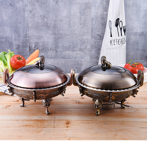 Olla Caliente Pequeña de Acero Inoxidable para Comida China, Horno de Alcohol de Acero Inoxidable - Product Image 5