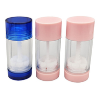 Vente en gros de rouleau vide personnalisé 15g30g50g75g sur Push up Tube rotatif déodorant conteneur bâton pour bâton de protection solaire solide