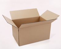 Boîte en carton ondulé recyclable avec logo personnalisé, boîte de haute qualité, boîtes d'expédition, emballage, cartons avec logo personnalisé