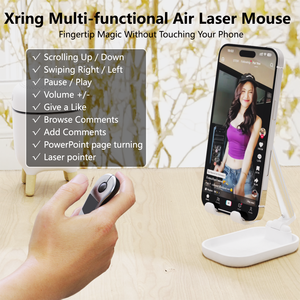 Puntero Láser con Panel Táctil Air Mouse OEM para Control de Redes Sociales TikTok Instagram YouTube Cámara E-book TV - Product Image 5
