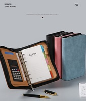 Vente en gros Planificateur créatif configurable multifonctionnel à feuilles mobiles Journal laitier Calculatrice pour carnet de notes Remplacement