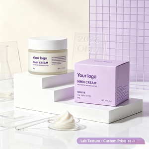 Crema Facial OEM NMN con Niacinamida Mononucleótido, Loción Facial con Etiqueta Personalizada, 60g, Cuidado de la Piel para Uso Diario - Product Image 6