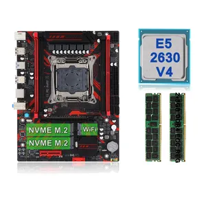 Professional X99 Gaming Motherboard Combo with XEON E5 2630 V4 16GB DDR4 ECC REG RAM Motherboard Kit Gamer