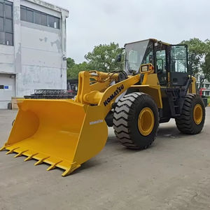 Original WA380 cargador de ruedas usado/condición de funcionamiento Komat'su WA380 cargador frontal usado en Shanghai China - Product Image 1