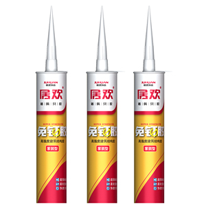 กาวติดแน่นชนิดน้ำ 280 มล. กันน้ำ สีขาว สำหรับตกแต่ง โครงสร้าง ก่อสร้าง ไม่ต้องใช้ตะปู - Product Image 3