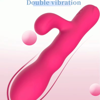 Vibrateur clitoridien et point G en silicone liquide ultra-doux, 20 fréquences, étanche, rechargeable par USB, jouet sexuel pour
