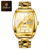 Jam Tangan Pria Binbond B400 400 Fashion Quartz Tali Baja Tahan Karat Tahan Air Tanggal Otomatis Bisnis Kasual