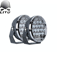 140W 10000LM led lampe de travail tout-terrain Super lumineux rond 7 pouces 4x4 spot led lumière de conduite