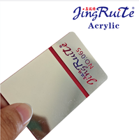 Feuille d'acrylique CNC et laserable de 1,5 mm, deux couleurs, pour les panneaux de porte de bureau |   Finition : Mat/Brillant |   Service : Découpe/Gravure