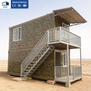 Maison conteneur pliable de haute qualité à prix abordable pour hôpital, hôtel, atelier - Dortoir, bureau, magasin modulaire et portable - Product Image 2