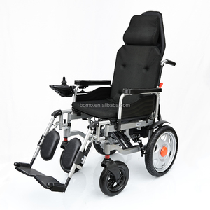 Silla de Ruedas Eléctrica Plegable Multifuncional Zoshine con Respaldo Alto Reclinable, Motor Dual de 250W para Personas con Discapacidad - Product Image 1