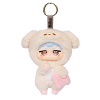 Miiloo the Snoozy Me Plus Boîte Mystère en Peluche, Poupée Bébé Douce et Moelleuse Endormie, Porte-clés, Accessoire de Sac Mignon de Dessin Animé, Jouet Décoratif et Cadeau