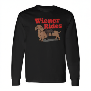 T-shirt à manches longues Wiener Rides, chemise promotionnelle 2025 - Product Image 2