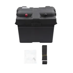 Groep 24 12V Outdoor Waterdichte Plastic Batterij Box Voor Mariene Auto Rv Boot Camper Trailer Batterijen
