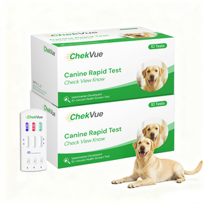 Một chăm sóc vật nuôi nhanh chóng canine <span class=keywords><strong>Kit</strong></span> kiểm tra 4 trong 1 ANA ehr Bab chw Bộ dụng cụ xét nghiệm cho Dog Vet - Product Image 4