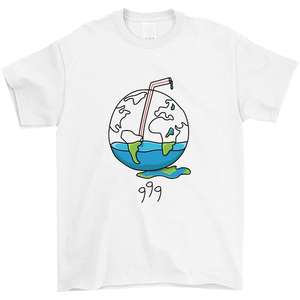 Clearance Sale <strong>Juice</strong> <strong>Wrld</strong> 999 Earth <strong>T</strong>-<strong>Shirt</strong> Pure Cotton Summer New Style - Product Image 3