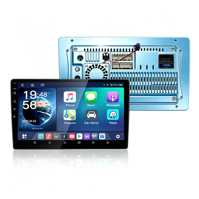 Nakamichi Nam5260 Series 9'' 10'' HD Car Android Radio Player 4+64G AHD ASP Carplay Fans Full Metal IPS Screen Wires Box Carton