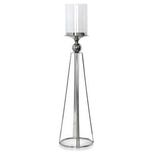 <b>Candle</b> Holder with Glass Votive for Wedding Floor <b>Centerpieces</b> Decorations Aluminium Candelabra for Home Decoration Best Seller - Product Image 1