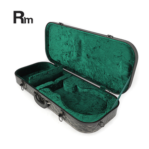 Start88-OFM Rm arc-en-ciel musique Instrument à cordes sacs F Style Rectangle forme <span class=keywords><strong>mandoline</strong></span> étuis étui rigide 10mm éponge Protection - Product Image 4