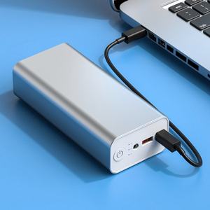Batterie externe haute performance à charge rapide PD 65W, 30000 mAh, en alliage d'aluminium, port DC haute puissance 19V - Product Image 2