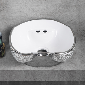 Juego de Sillas de Champú de Cerámica Modernas Pintadas a Mano JX013, Personalizadas para Salón de Belleza, <span class=keywords><strong>Hotel</strong></span> <span class=keywords><strong>y</strong></span> Baño, Fáciles de Limpiar, de Alta Calidad - Product Image 2