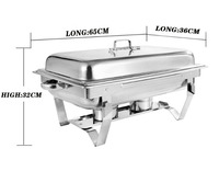 XINHUI Plat de Réchaud Professionnel Rectangulaire Électrique Chauffe-Plat de Buffet en Acier Inoxydable, À Vendre