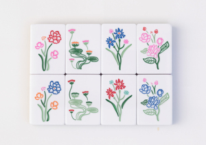 Lussuose Tessere di Mahjong Americane Moderne in Marmo Acrilico, Artwork Artistico di Mahjong Americano, Tessere Classiche di Mahjong OEM - Product Image 6