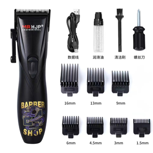 Tondeuse à cheveux électrique professionnelle à chargement rapide, lames résistantes à la chaleur <span class=keywords><strong>pour</strong></span> usage sur crâne <span class=keywords><strong>chauve</strong></span>/coupe de tondeuse zéro, compatible voiture et camping-car - Product Image 1