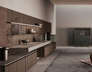 Mueble de TV de Pared para Sala de Estar, Diseño Moderno, Duradero, Resistente a la Decoloración, Personalizable, Ecológico, Ajustable, con Soporte de Madera - Product Image 6