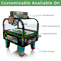 Table de baby-foot commerciale à monnayeur avec tiges en acier massif pour bars et centres de divertissement