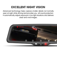 Full HD 1080P Driver Recorder HD Cámara DVR para automóvil con supercondensador incorporado y ángulo de visión amplio de 140 °